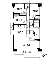 Floor: 3LDK + FR + WIC + TR, 4LDK + WIC + TR (4-6F), the area occupied: 84.4 sq m, Price: 37.8 million yen