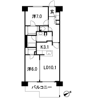 Floor: 2LDK + 2WIC + TR, the area occupied: 66.4 sq m, Price: 27.9 million yen