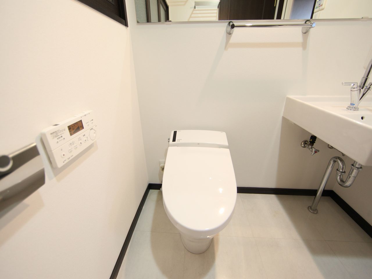 Toilet. With warm water washing heating toilet seat