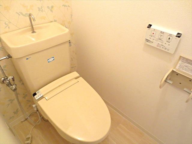 Toilet. Exchange did shower toilet seat.