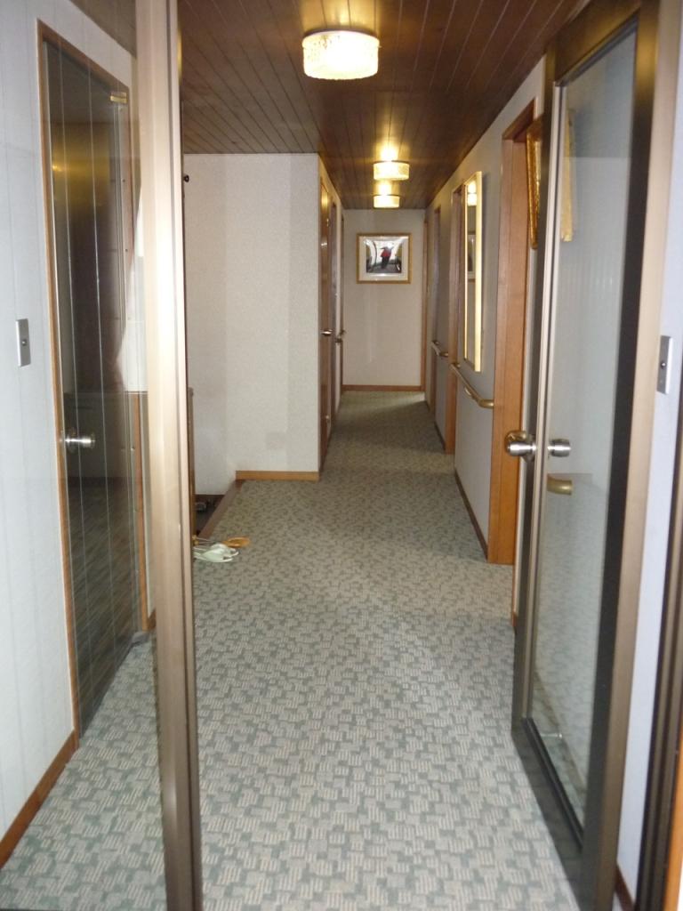 Other introspection. The stylish glass door to connect the living room and hallway!