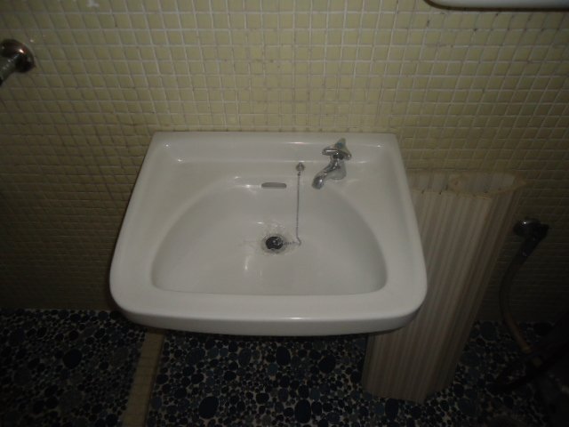 Washroom. Wash basin