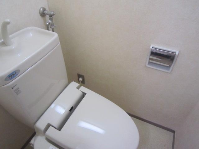 Toilet. It is with a bidet