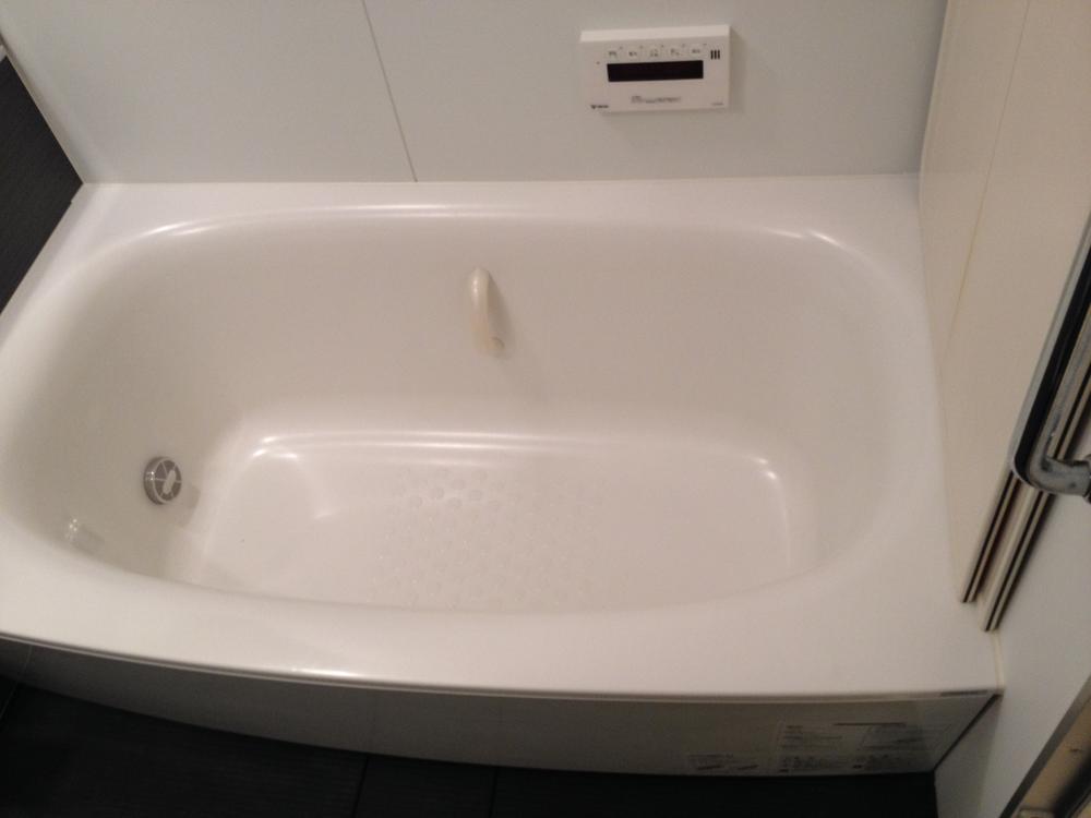 Bathroom. Bathroom with heating dryer