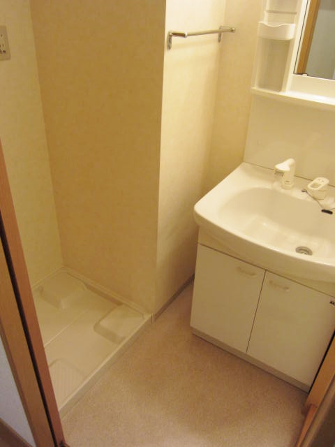 Washroom. Wash dressing room Washbasin shower type