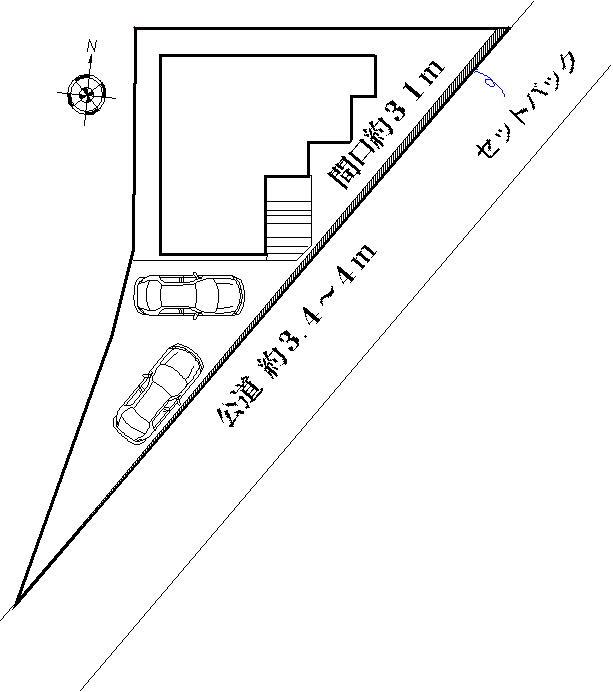 Compartment figure. 42,900,000 yen, 4LDK, Land area 164.73 sq m , Building area 99.38 sq m