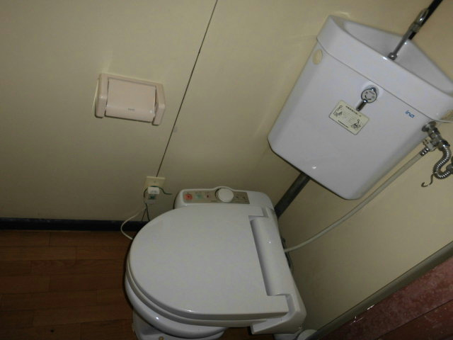 Toilet. Warm water washing toilet seat