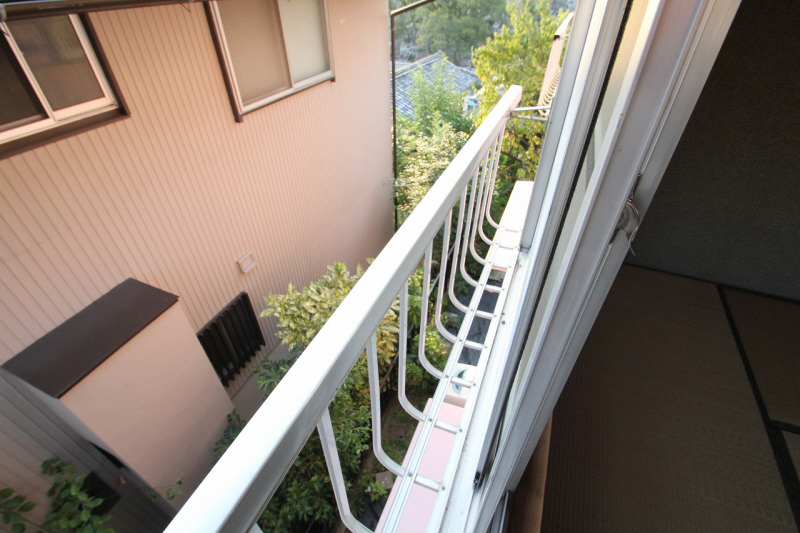 Balcony. Also firmly Jose laundry.