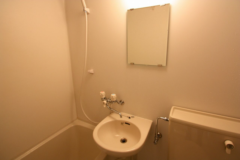 Washroom. It is a compact basin.