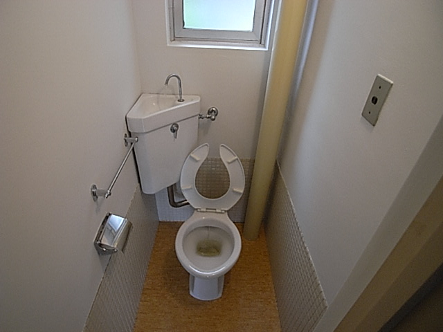 Toilet. Western-style toilet. 