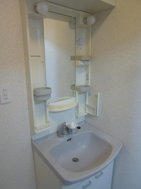 Washroom. Shampoo dresser with separate wash basin