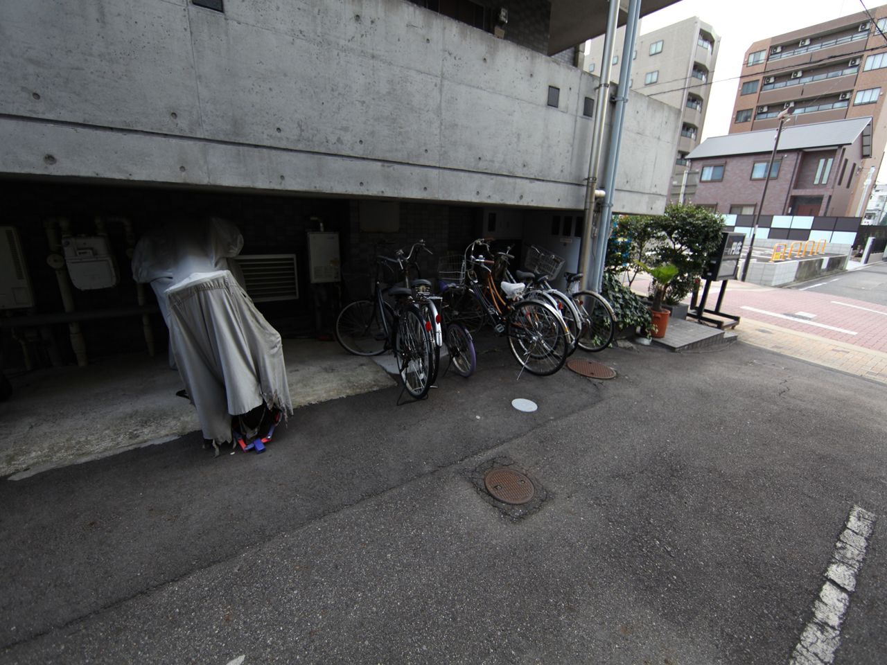 Other common areas. Bicycle-parking space