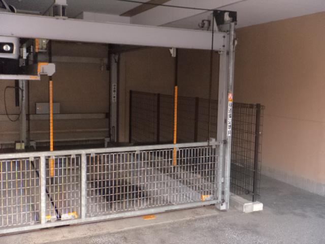 Parking lot. Common areas