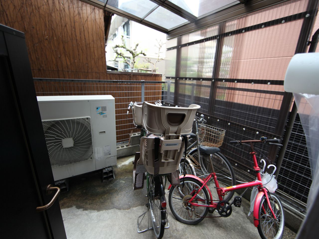 Other common areas. Bicycle with Covered