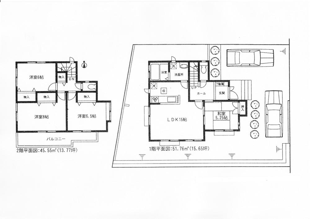 Floor plan. 38,300,000 yen, 4LDK, Land area 171.07 sq m , Building area 96.59 sq m