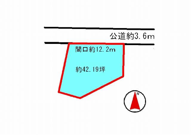 Compartment figure. Land price 28.5 million yen, Land area 139.5 sq m