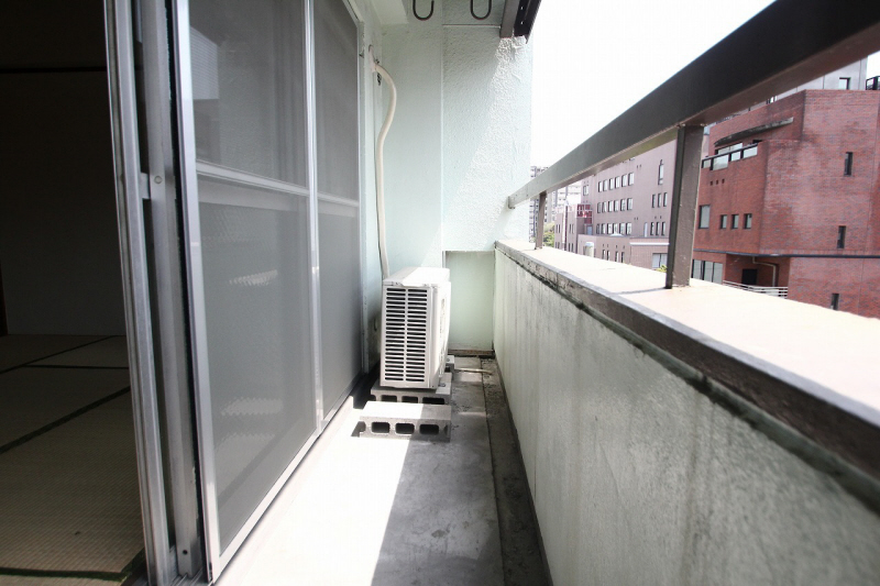 Balcony.  ※ It is a photograph of the 502 in Room