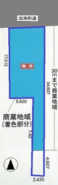 Compartment figure. Land price 38 million yen, Land area 188.06 sq m