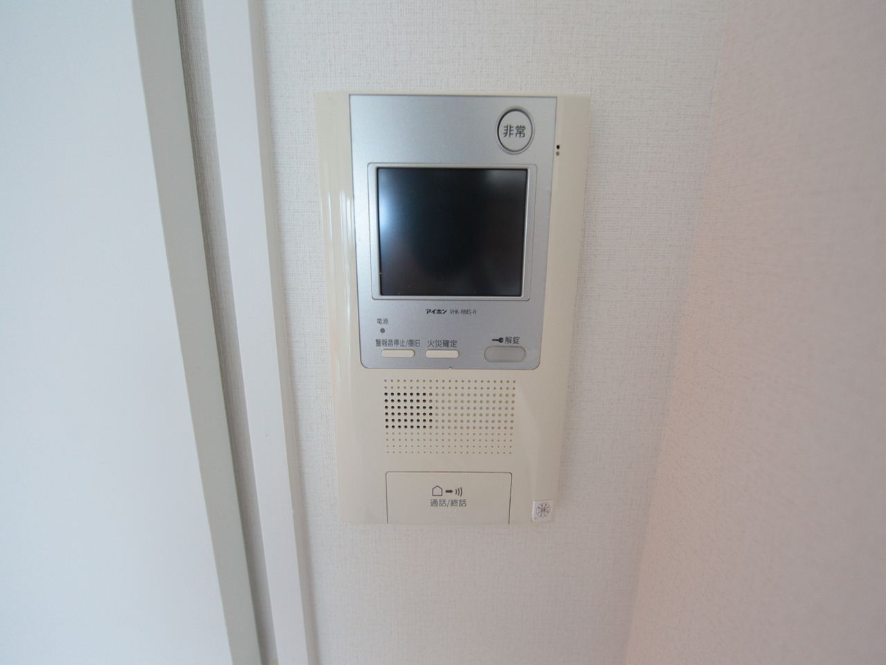 Security. Intercom with TV monitor