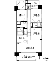 Floor: 3LDK, occupied area: 75.06 sq m, Price: 31,280,000 yen ~ 35,280,000 yen