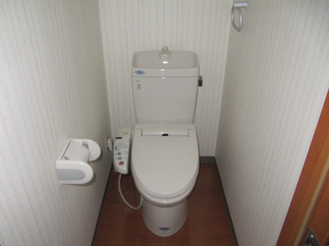 Toilet. Warm water washing toilet seat