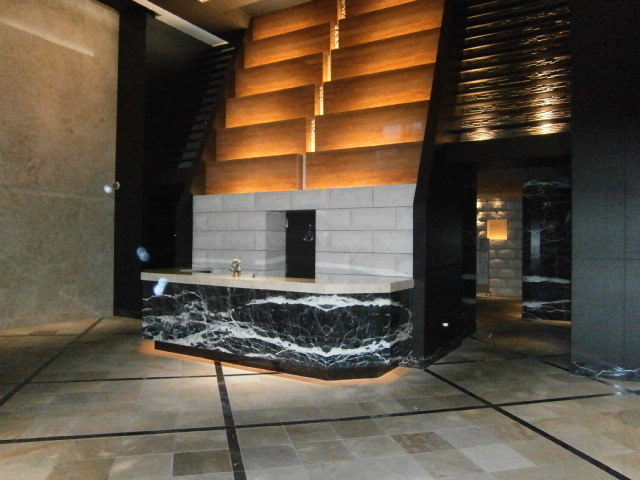 lobby. Luxurious lobby