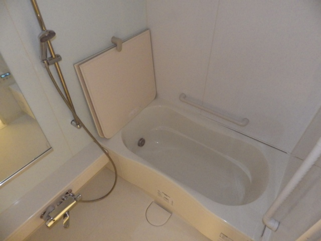 Bath. Spacious bath With bathroom dryer