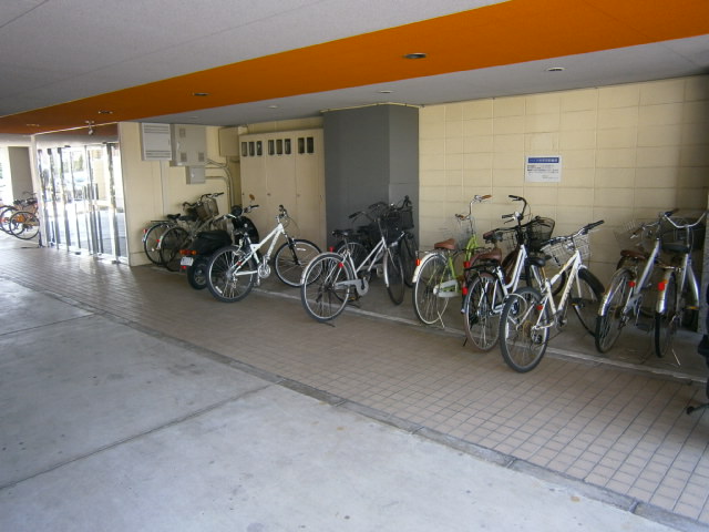 Other common areas. It comes with bicycle storage. 