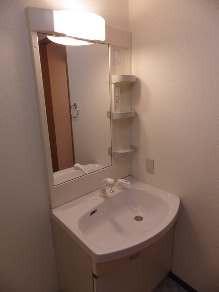 Washroom. With shampoo dresser