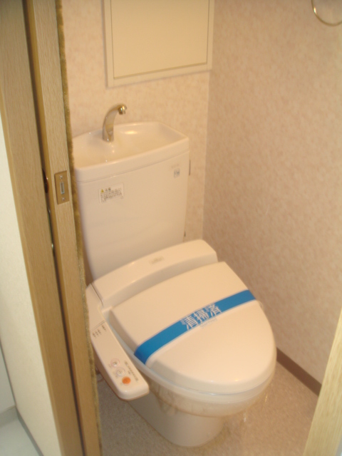 Toilet. With Washlet