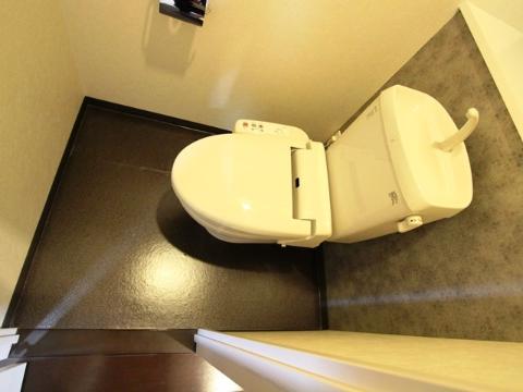 Other room space. Shower toilet