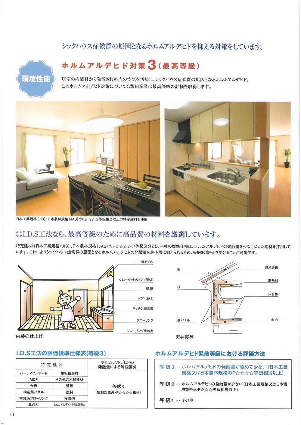 Other Equipment. Formaldehyde measures grade 3 (highest grade)