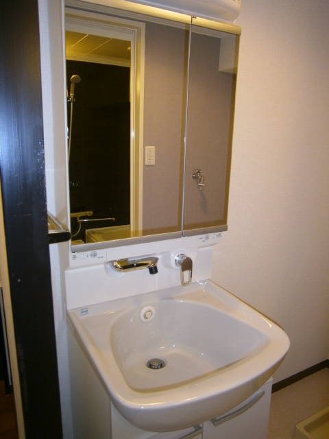 Washroom. New vanity