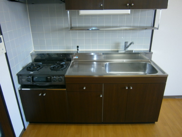 Kitchen. Gas stove 2-neck is the equipment