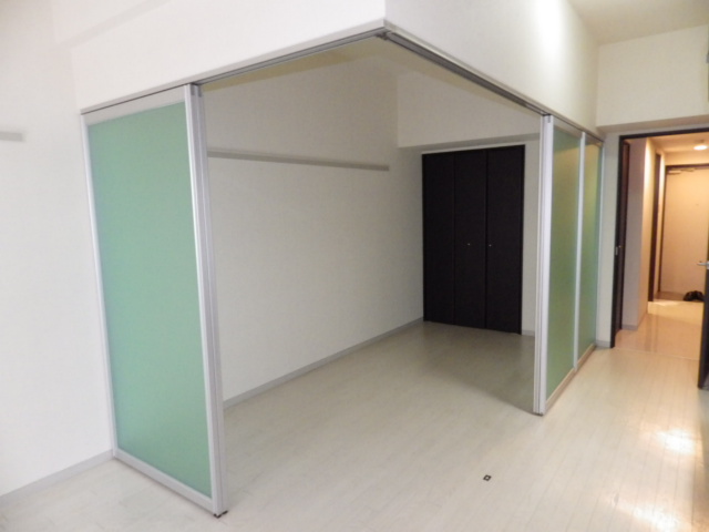 Other room space. Western-style of fashionable slide door