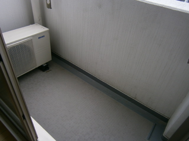 Balcony. Spread of veranda