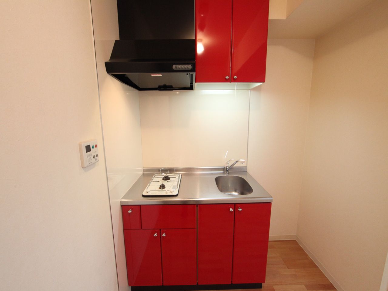 Kitchen. System kitchen (gas stove 2 burners)