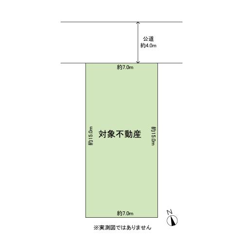 Compartment figure. Land price 19,800,000 yen, Land area 109.09 sq m