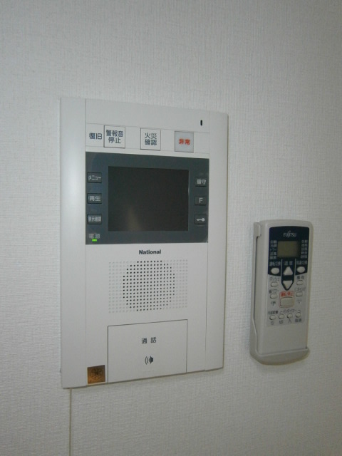 Security. Monitor with intercom