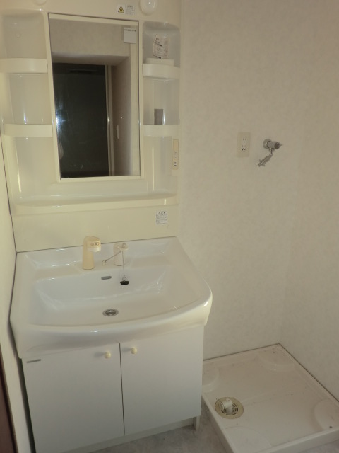 Washroom. With shampoo dresser