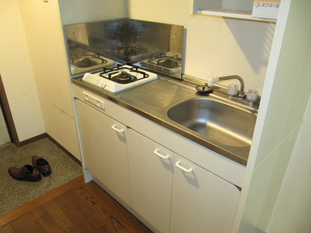 Kitchen. 1 lot gas stoves ※ It will be the same type of room image.