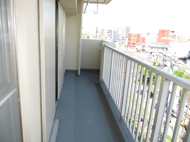 Balcony. Facing east