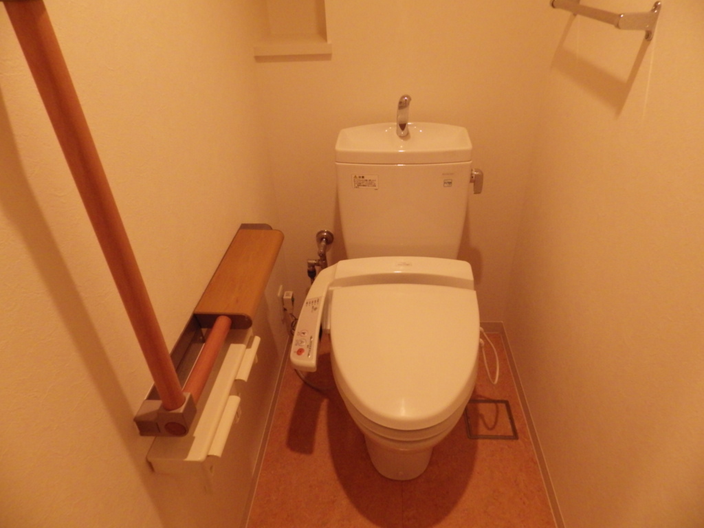 Toilet. With Washlet