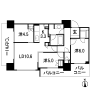 Floor: 3LDK, occupied area: 68.02 sq m, Price: 38,500,000 yen ~ 42,400,000 yen
