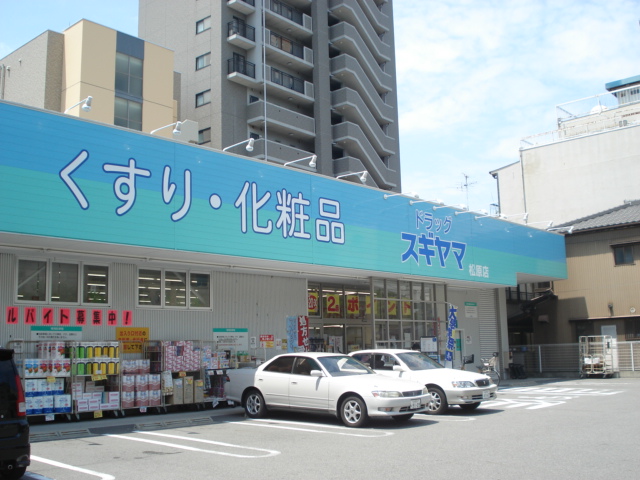 Dorakkusutoa. Drag Sugiyama white wall shop 487m until (drugstore)