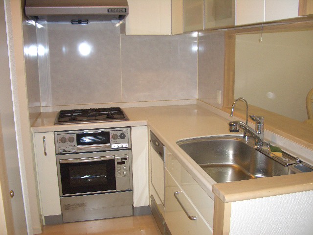 Kitchen. Dishwasher, Oven is also equipped with high-grade kitchen