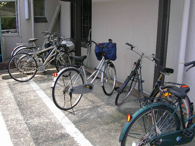 Other common areas. Bicycle-parking space