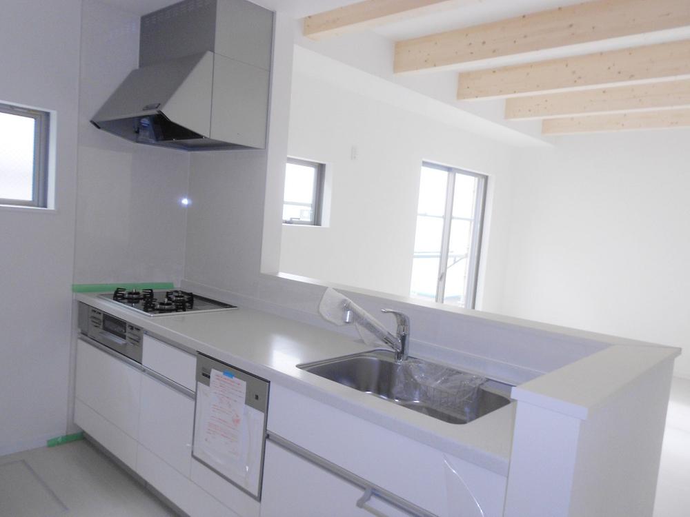 Kitchen. kitchen Artificial marble counter, Dish washing dryer ・ Water purifier with system Kitchen (Face-to-face ・ Underfloor Storage Yes)