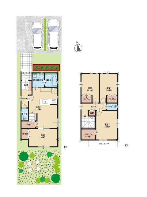 Other building plan example. Building plan example (2-story)