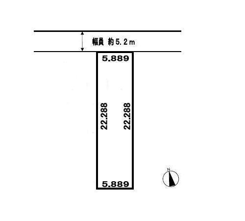 Compartment figure. Land price 21,800,000 yen, Land area 131 sq m topographic map